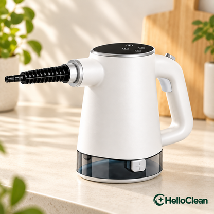 HelloClean Hvid hånddamprenser – detaljer